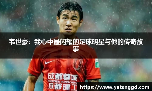 韦世豪：我心中最闪耀的足球明星与他的传奇故事